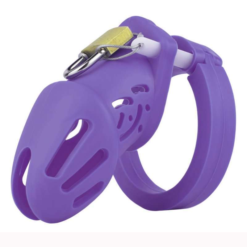 Silicone Cock Cage Chastity Cage - S