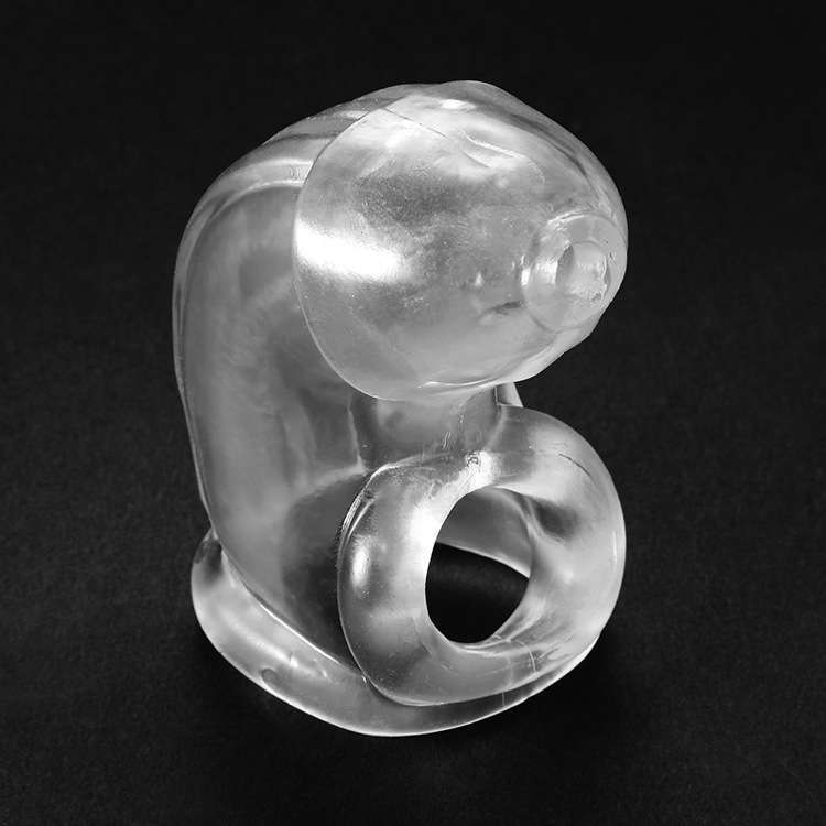 Soft Material Cock & Ball Chastity Cage