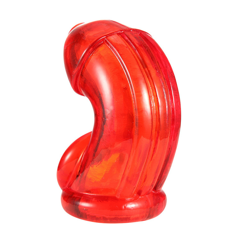 Soft Material Cock & Ball Chastity Cage