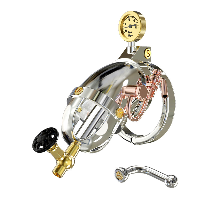 Steampunk Chastity Device Cock Cage