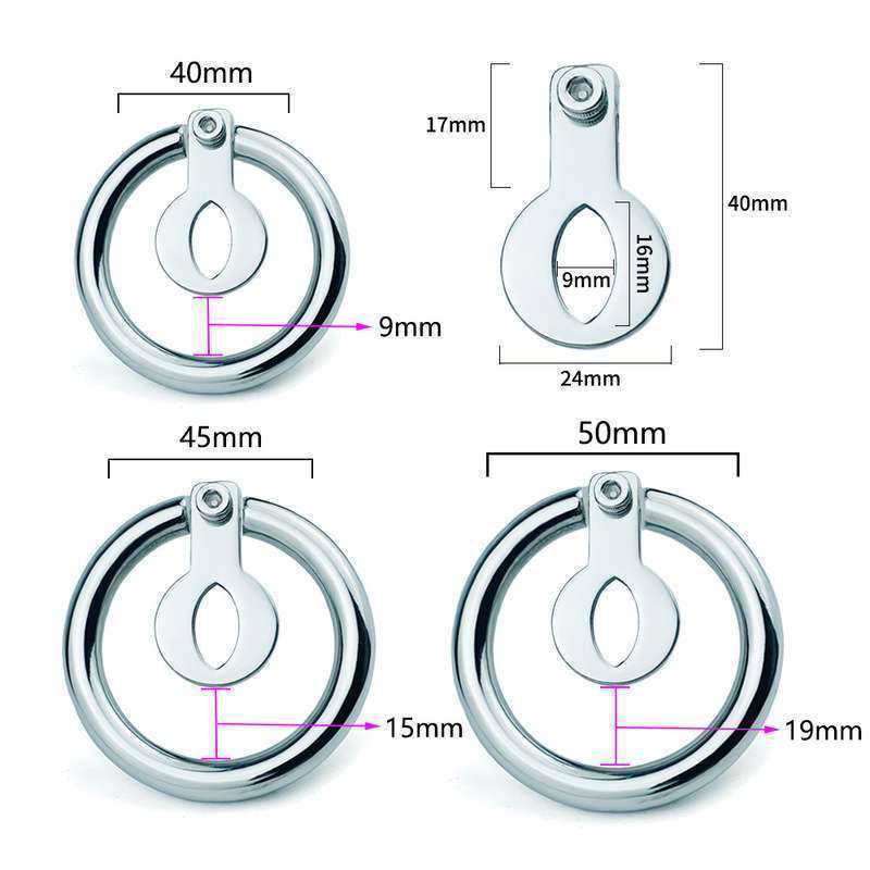 Hex Screw Pad Cock Cage With Catheter Hole