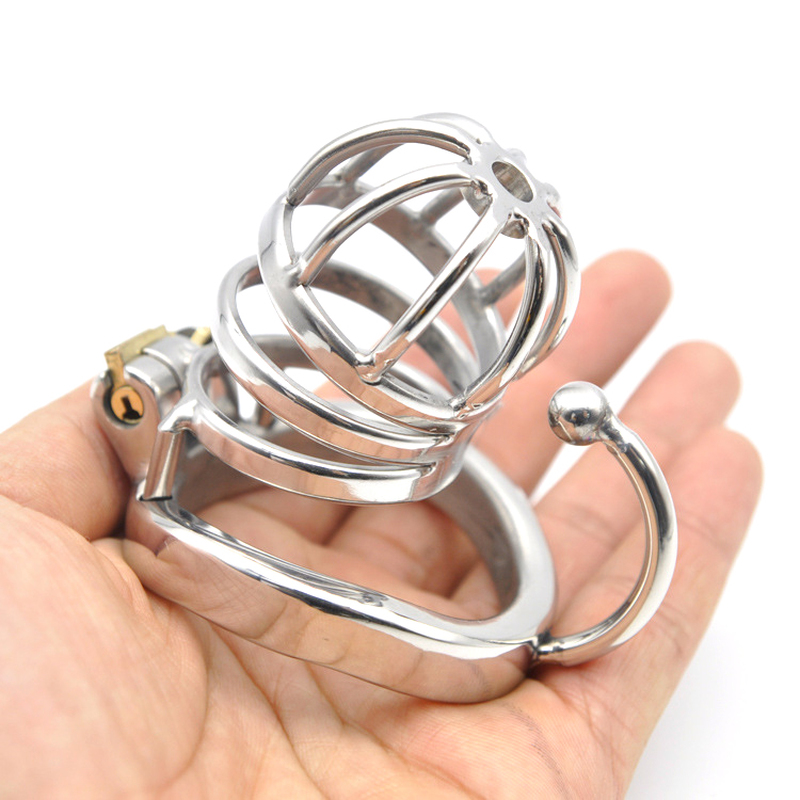 Ball Hook Cock Chastity Cage