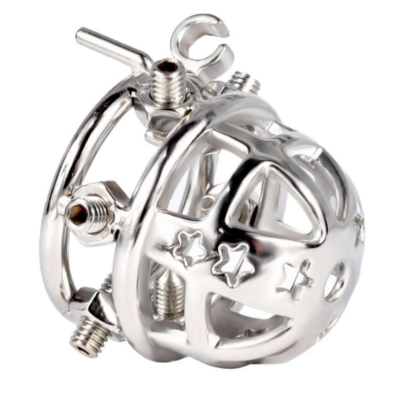 Star Chastity Cage With Spikes