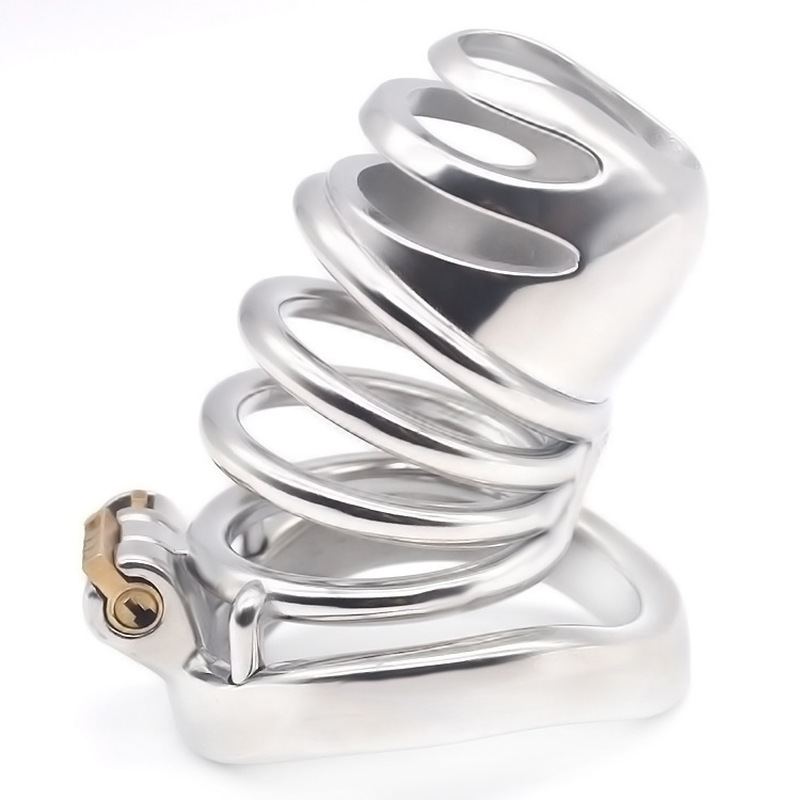 Gourd Steel Bend Ring Cock Cage