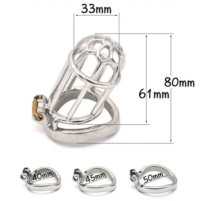 Plum Blossom Bend Ring Chastity Device