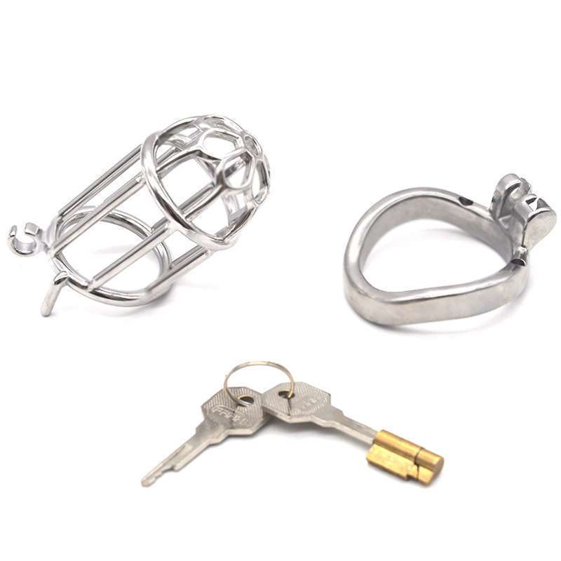 Plum Blossom Bend Ring Chastity Device