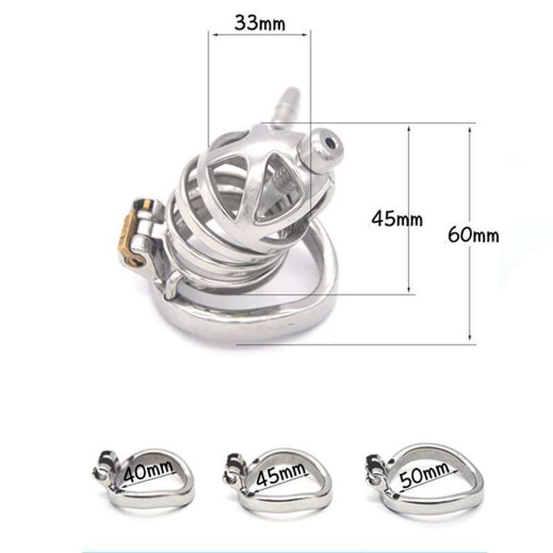 Net Chastity Device Bend Ring With Cum Thru