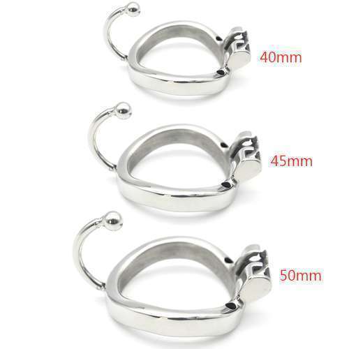 Ball Hook Locking Chastity Cage