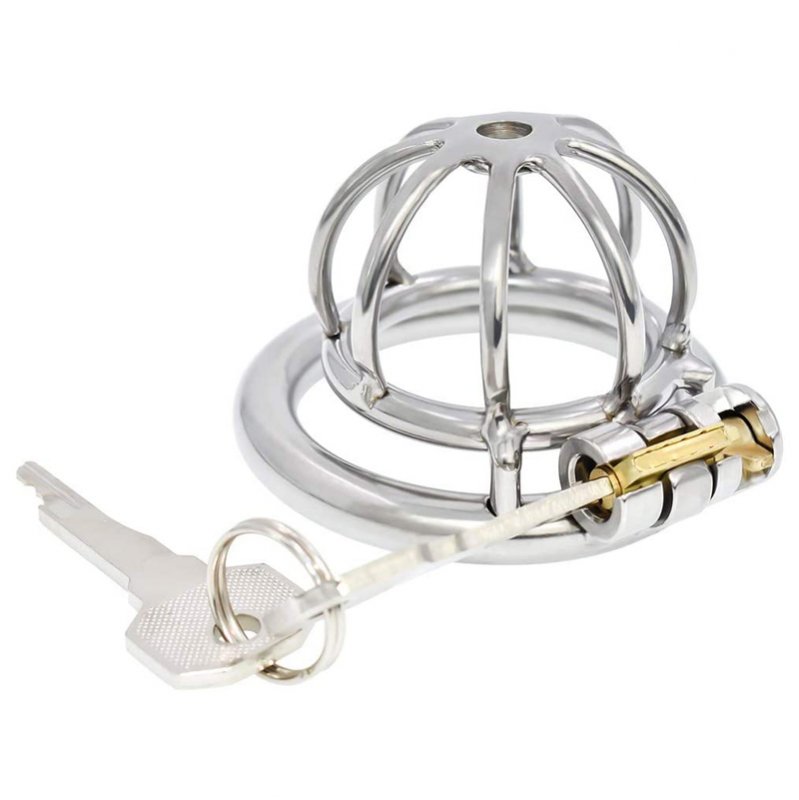 The Pen Deluxe Stainless Steel Locking Chastity Cage