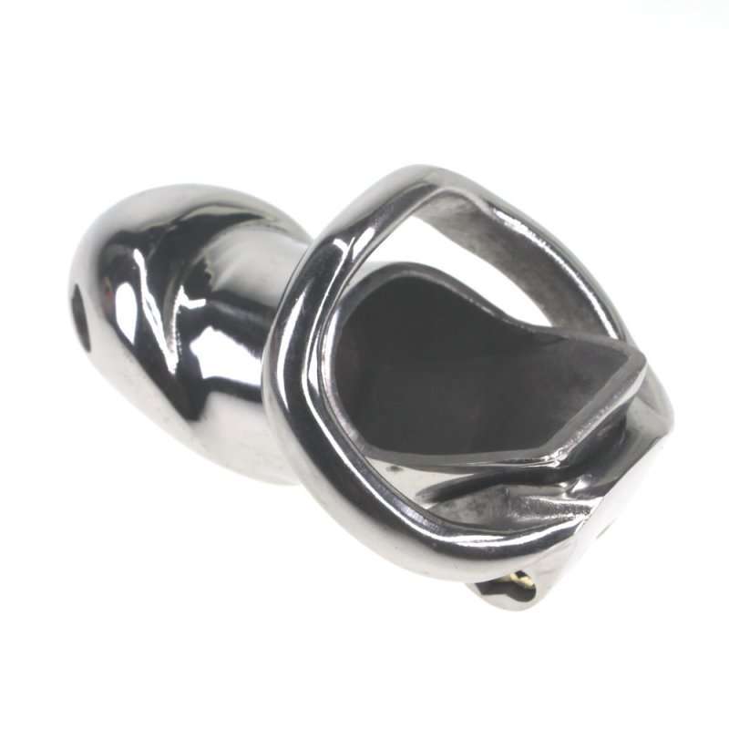 Rikers 24-7 Stainless Steel Locking Chastity Cage