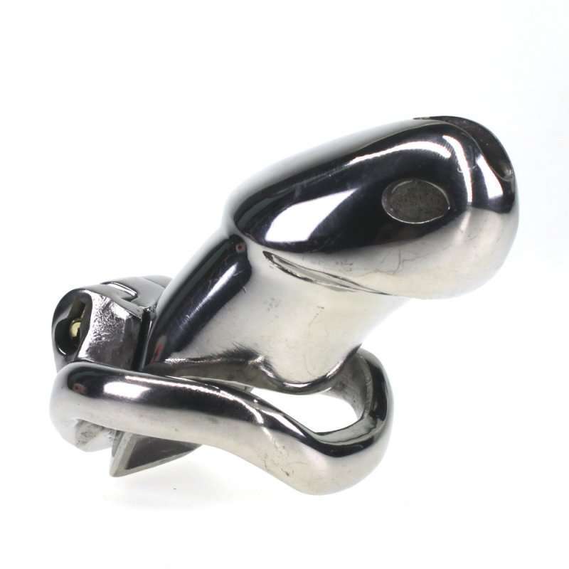 Rikers 24-7 Stainless Steel Locking Chastity Cage