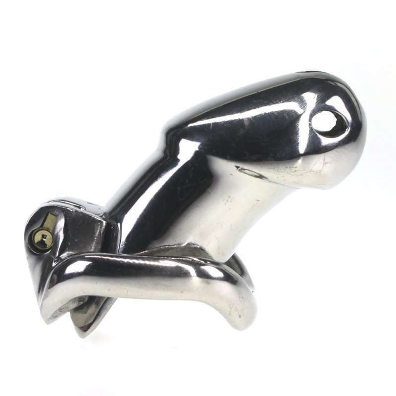 Rikers 24-7 Stainless Steel Locking Chastity Cage