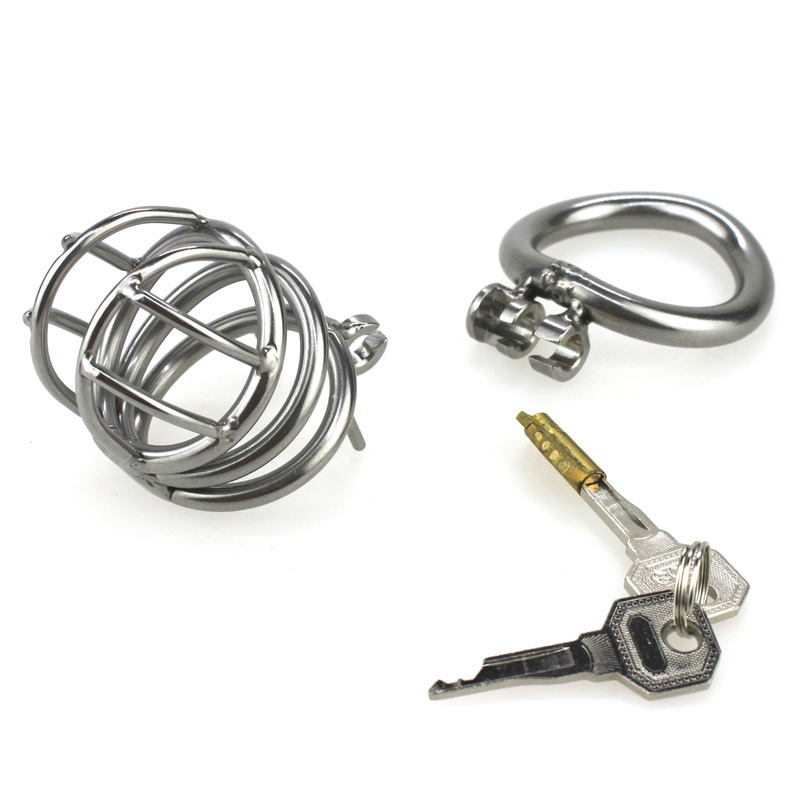 Built-in Lock Male Chastity Cage