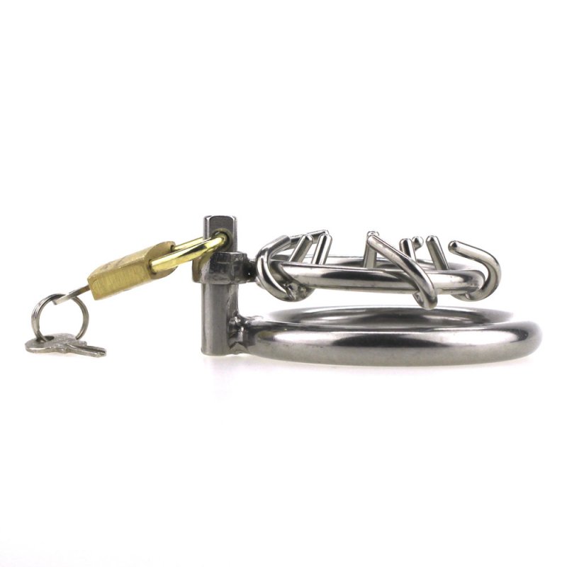 Stainless Steel Crown of Thorns Chastity Device