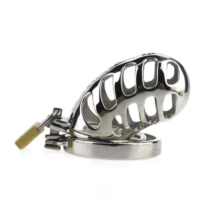 Male Chastity Device Lock Stainless Steel Cock Cage