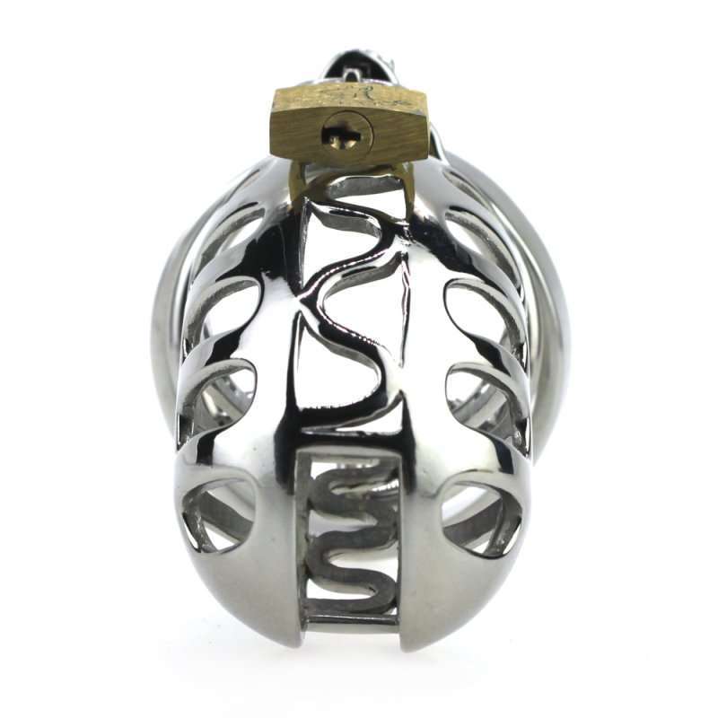 Male Chastity Device Lock Stainless Steel Cock Cage