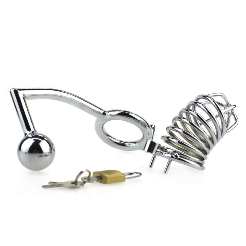 The Jail House Chastity Device With Anal Intruder