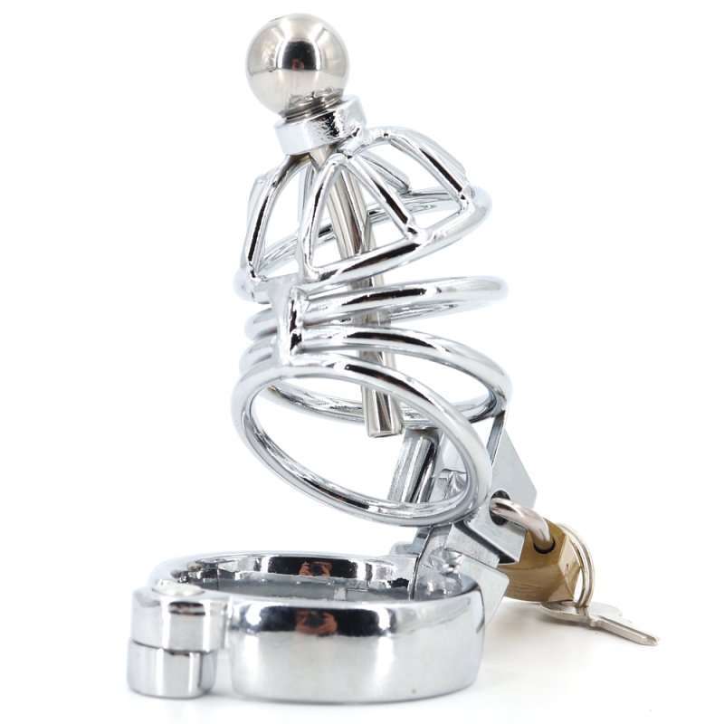 Master Series Asylum 4 Stainless Steel Chastity Cage