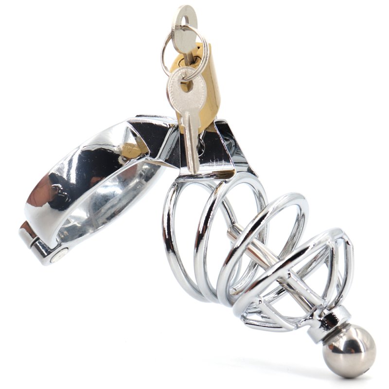 Master Series Asylum 4 Stainless Steel Chastity Cage