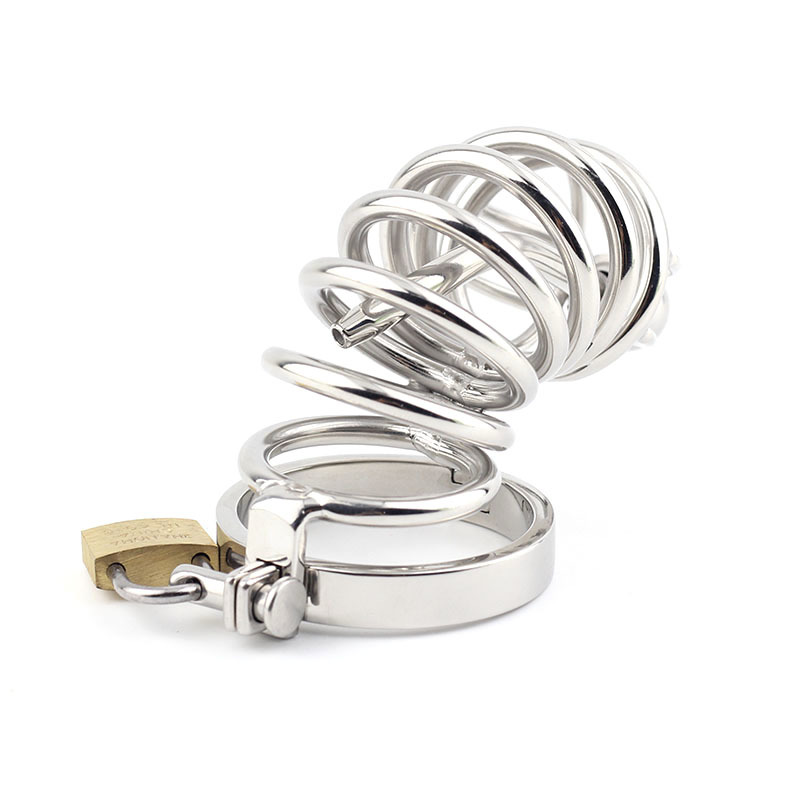 Master Series Asylum 6 Stainless Steel Chastity Cage