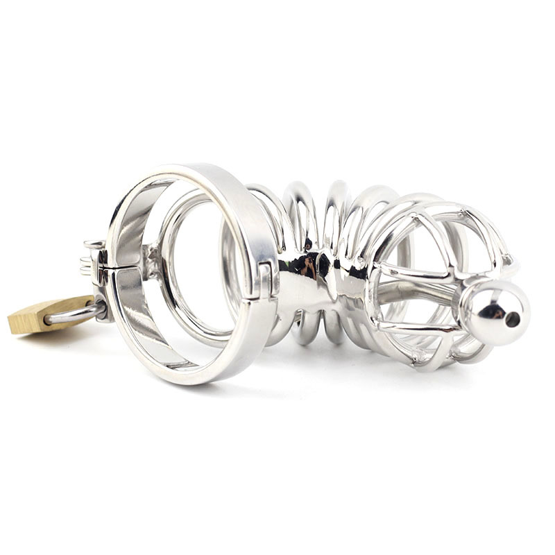 Master Series Asylum 6 Stainless Steel Chastity Cage
