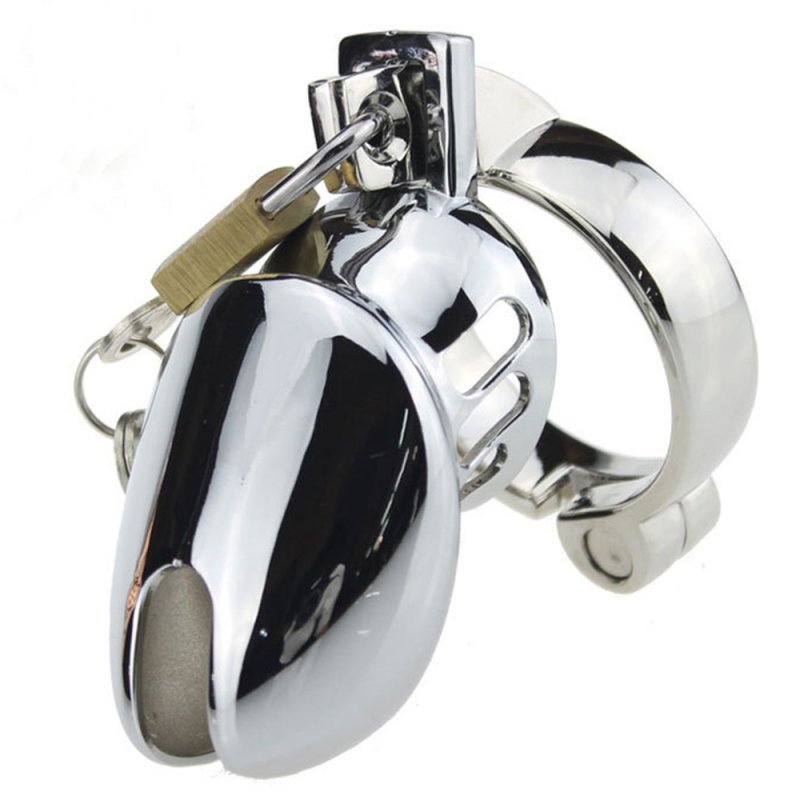 Male Locking Chastity Cock Cage Device
