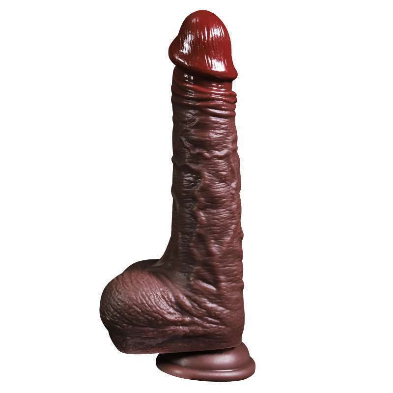 7.08 inch liquid silicone Dildo Lamb skin dildo 18cm X 3.5cm