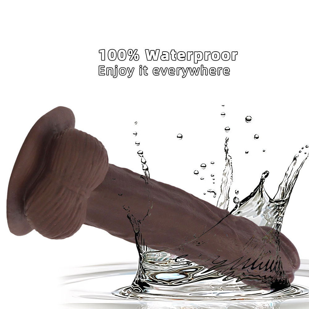 9.05 in / 23 cm silicone dildo