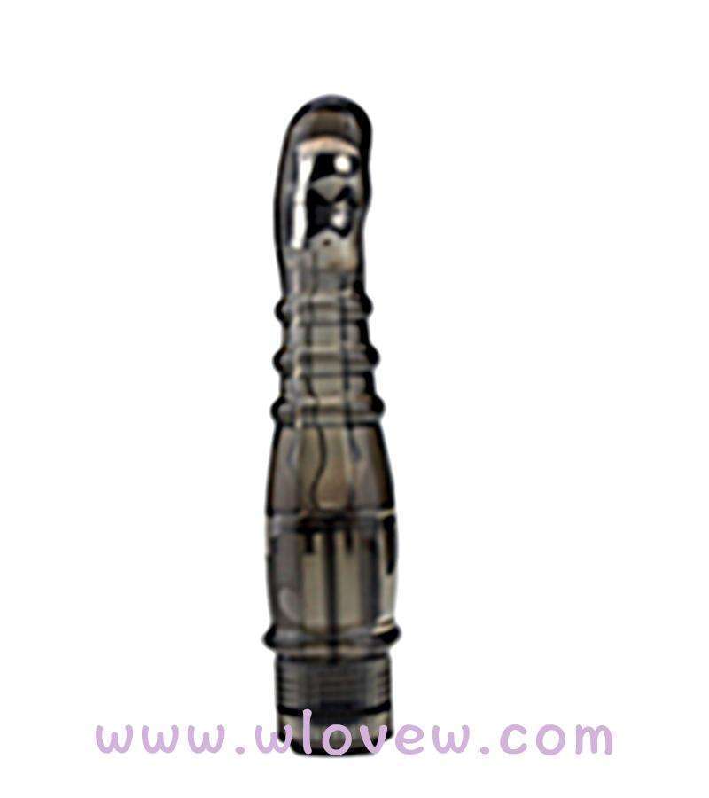 AV single vibrator female masturbator transparent female vibrator,black