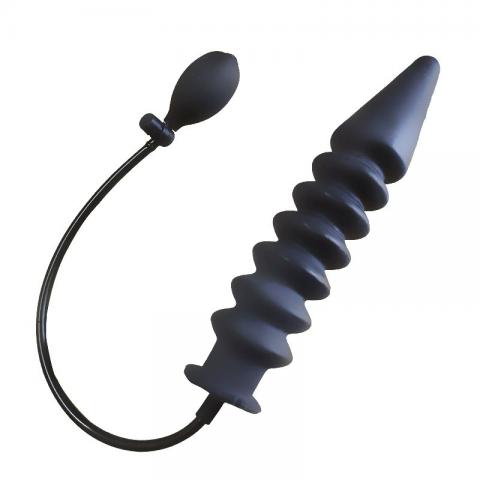 Large inflatable anal plug