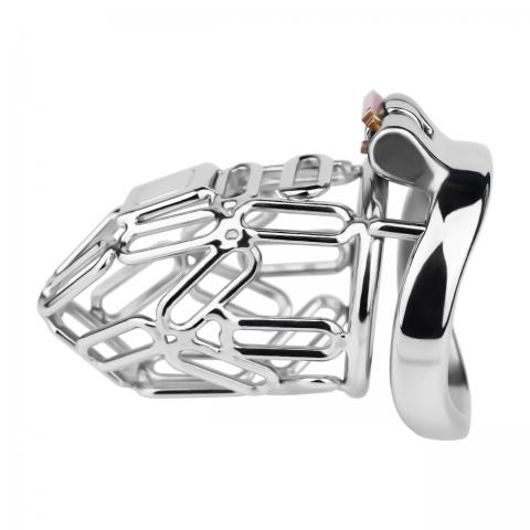 Stainless steel CB lock sexual chastity device