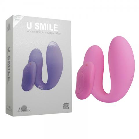 U Smile Vibrator for Solo Or Couples - Wireless