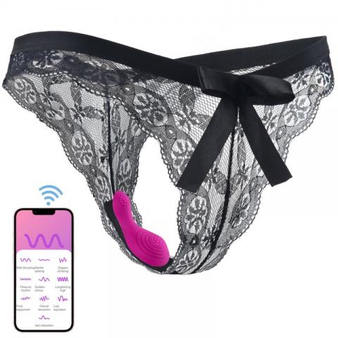 APP Smart Strap-on With Lace Panties