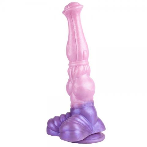 Knotted Horse Dildo Silicone Comfortable Fake Penis