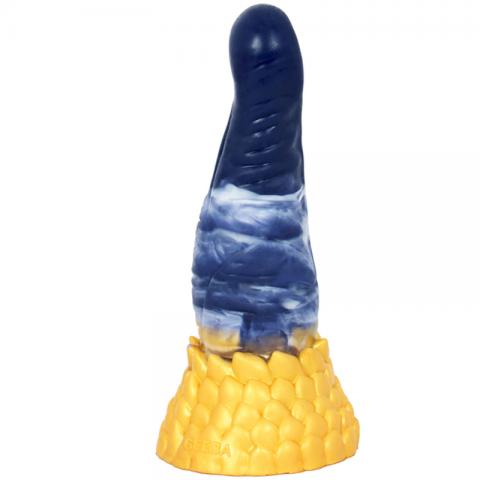 Darkblue Liquid silica gel  Dildo- 10