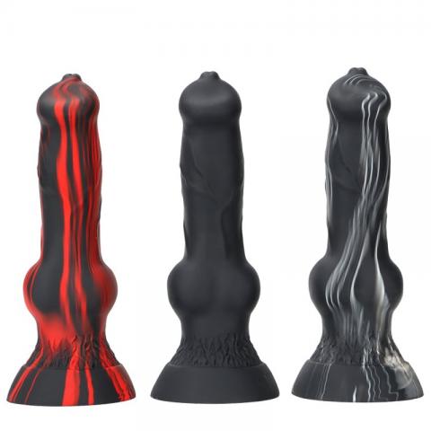 Real Lifelike Silicone Dildo - Double Color