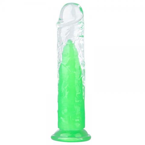 Jelly Dildo With Colors Core - No Ball