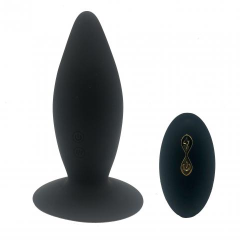 Prostate Massager, male and female dual wireless remote control rear anal plug vibrating stick sucker