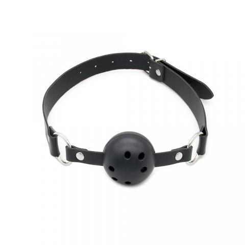 SM 10-piece leather bondage set (black)