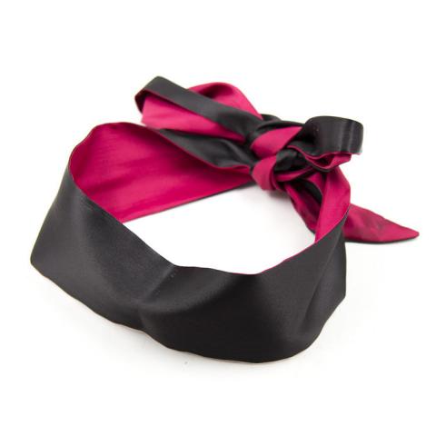 SM Two color eye mask (Black / Rose)