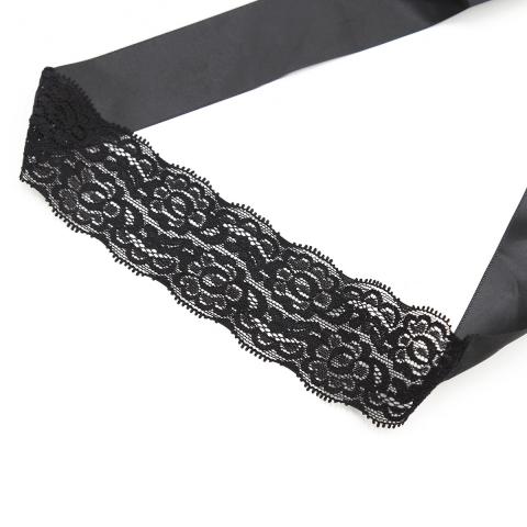 SM lace eye mask (black)