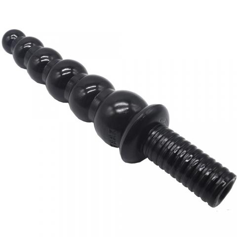 Sword Handle Butt Plug - Six consecutive beads