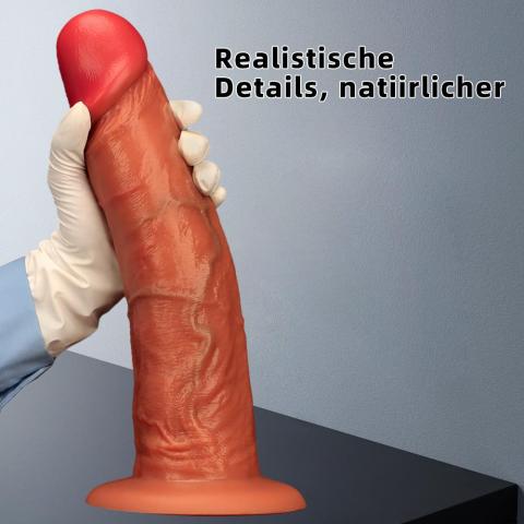 liquid silicone large dildo  - seductive woman