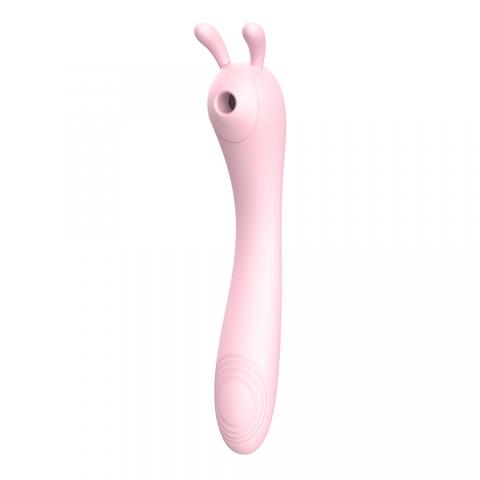 Rabbit ear sucking vibrator, 12 frequency vibrating female adult toy