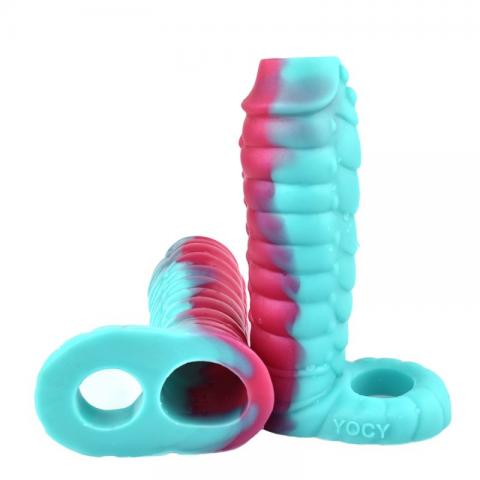 Double Color Dragon Penis Seeve