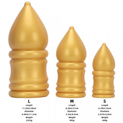 Huge Anal Plug Enlarges The Anus Big Dildo