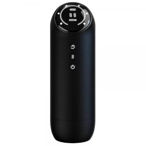Automatic Male Masturbator With Telescoping Heating Vibrating Suction Functions