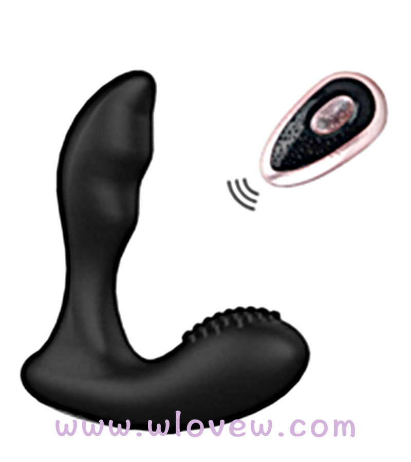 Remote control vibrator, dual pleasure stimulation of clitoris G-point, wearable massager,black