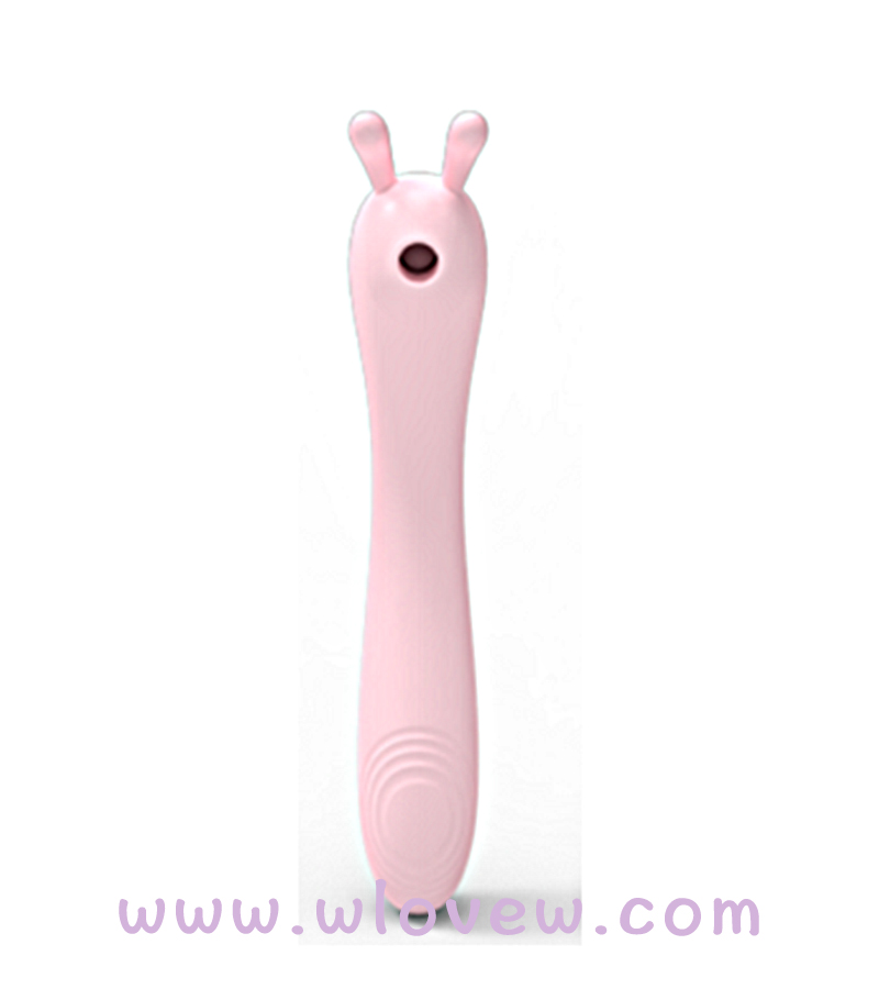 Rabbit ear sucking vibrator, 12 frequency vibrating female adult toy