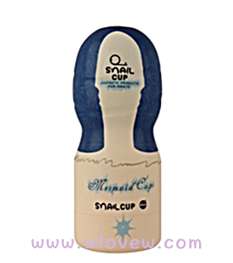 Snail Masturbation  cup blue anal sex toys